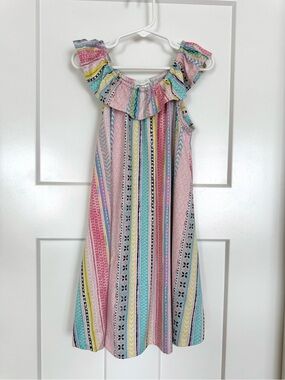 Forever Me Pastel Ruffle Dress Girls Size 6